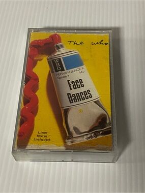 The Who Face Dances 1981 Cassette